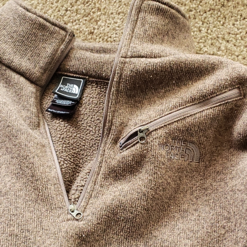 Men's North Face Half Zip Sweater Jacket